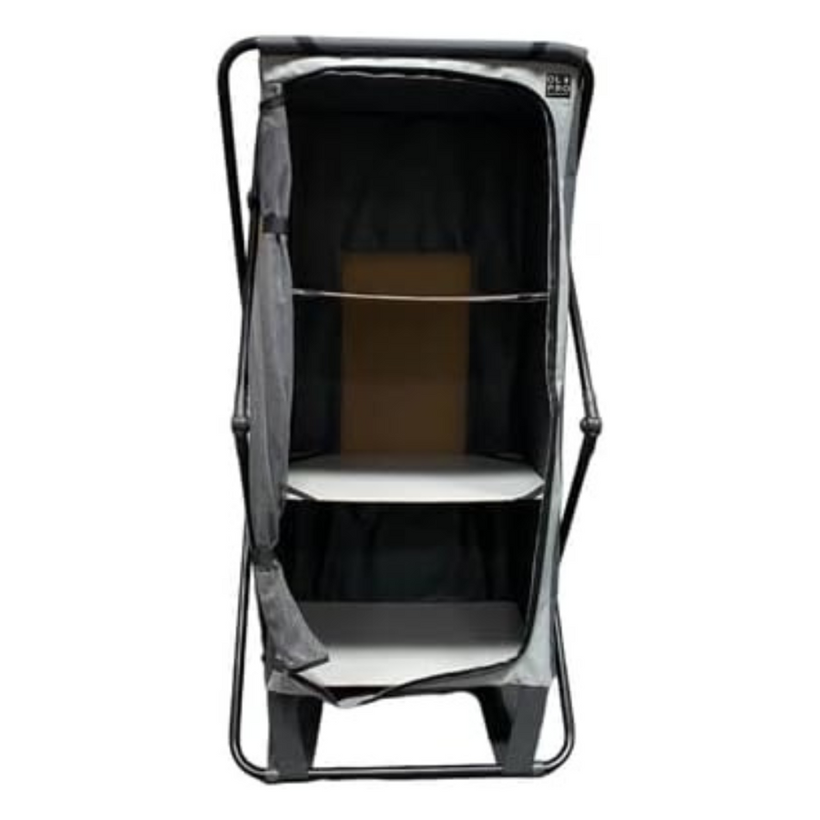 Camping Kitchen Cupboard Unit Foldable Storage Rack BBQ Picnic Stand