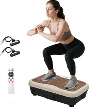 Quiet Vibration Plate Exercise Machine 99 Speeds Remote Lymphatic Trainer