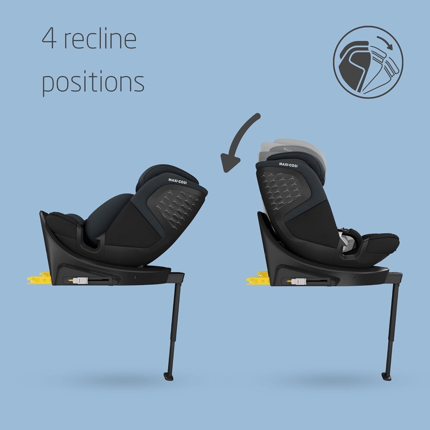 360° Swivel Baby Car Seat i-Size ISOFIX 0–12 Years Rear & Forward Facing