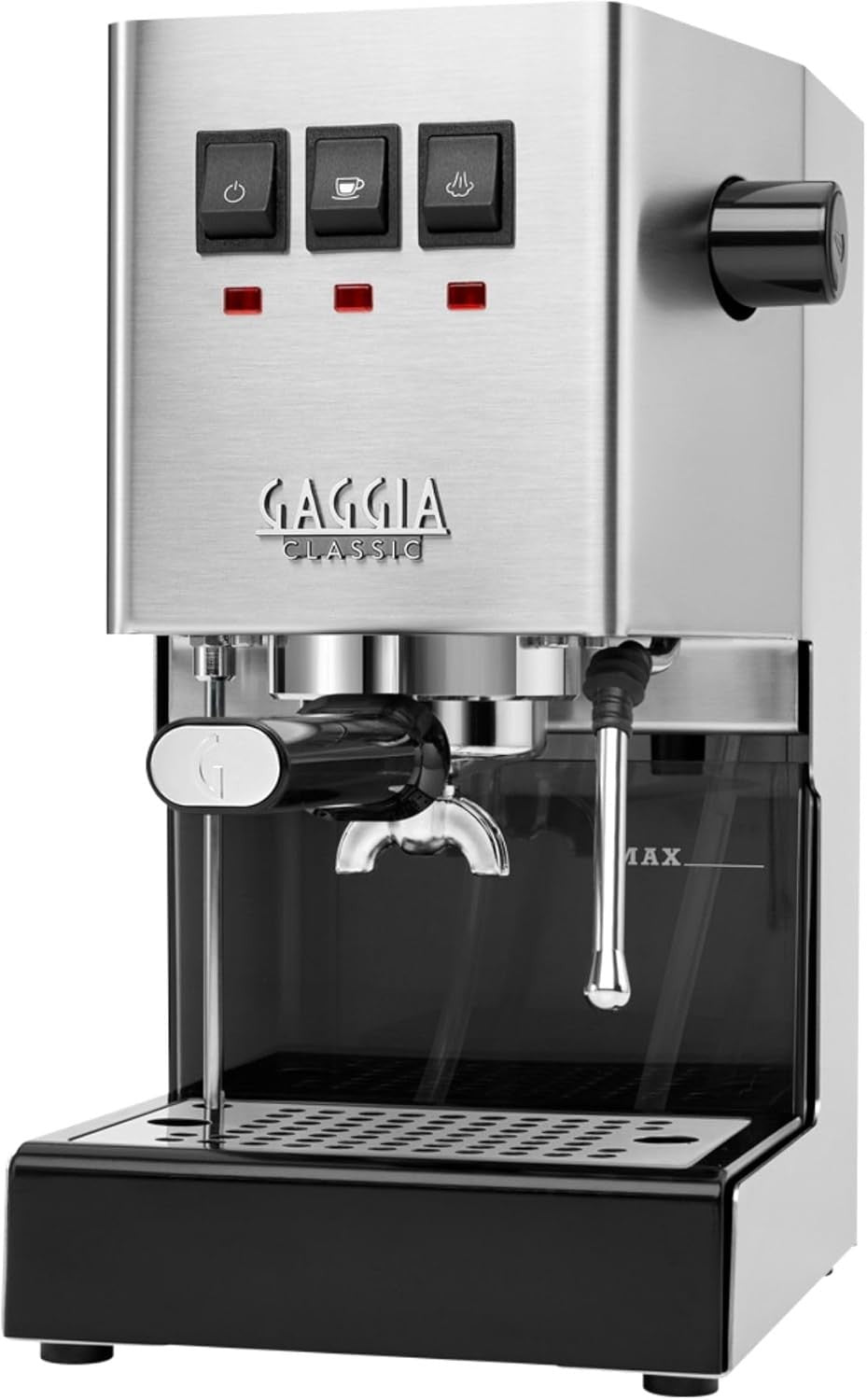 Pro Manual Espresso Machine | Brass Boiler | 1L Tank | Steam Wand 1425W