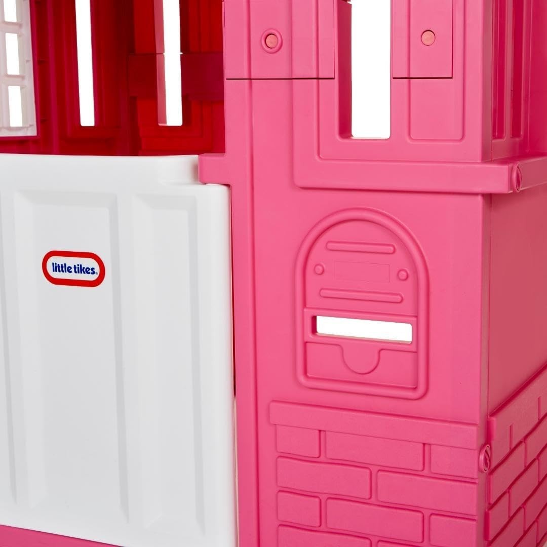 Kids Princess Cottage Playhouse Pink Indoor Outdoor House Age 2+