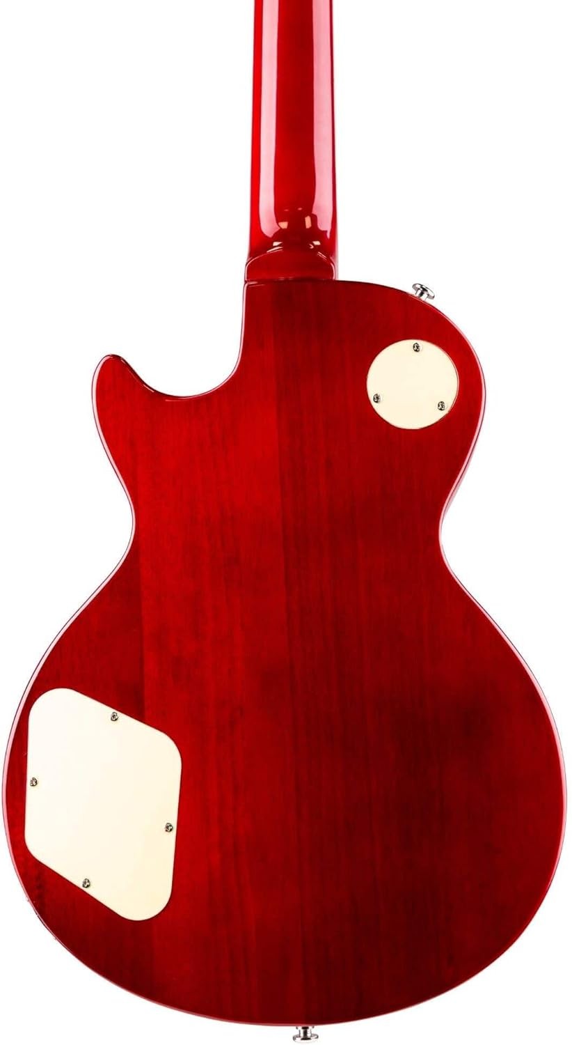 SC Style Electric Guitar Starter Kit 40W Amp Dark Red
