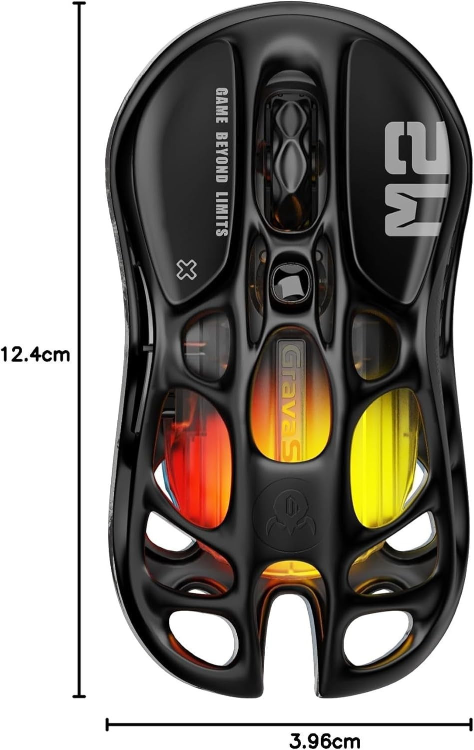RGB Wireless Gaming Mouse 26000 DPI 79g Lightweight 5 Buttons