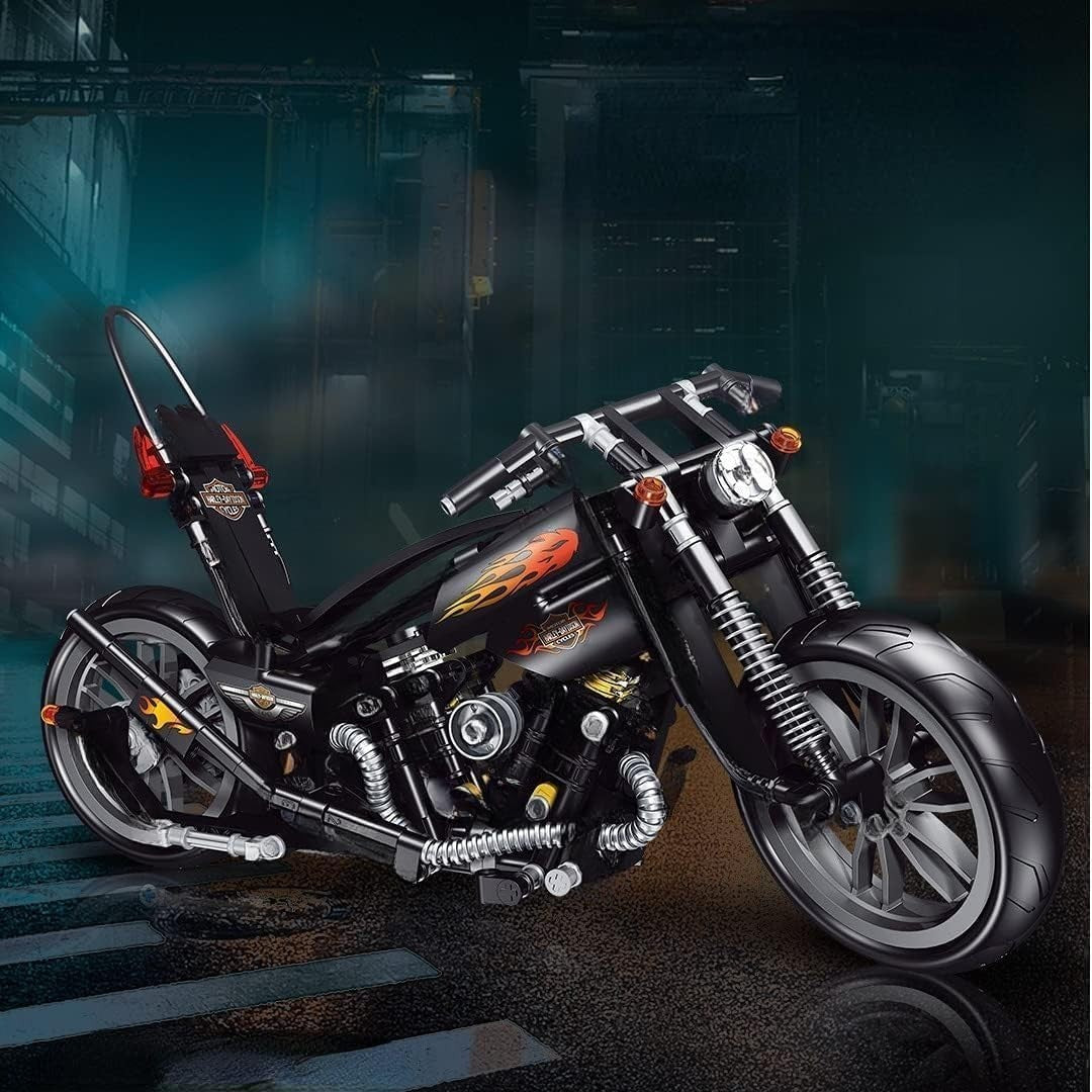 Superbike Motorcycle Model Building Kit 451 PCS | Creative Kids & Adult Toy