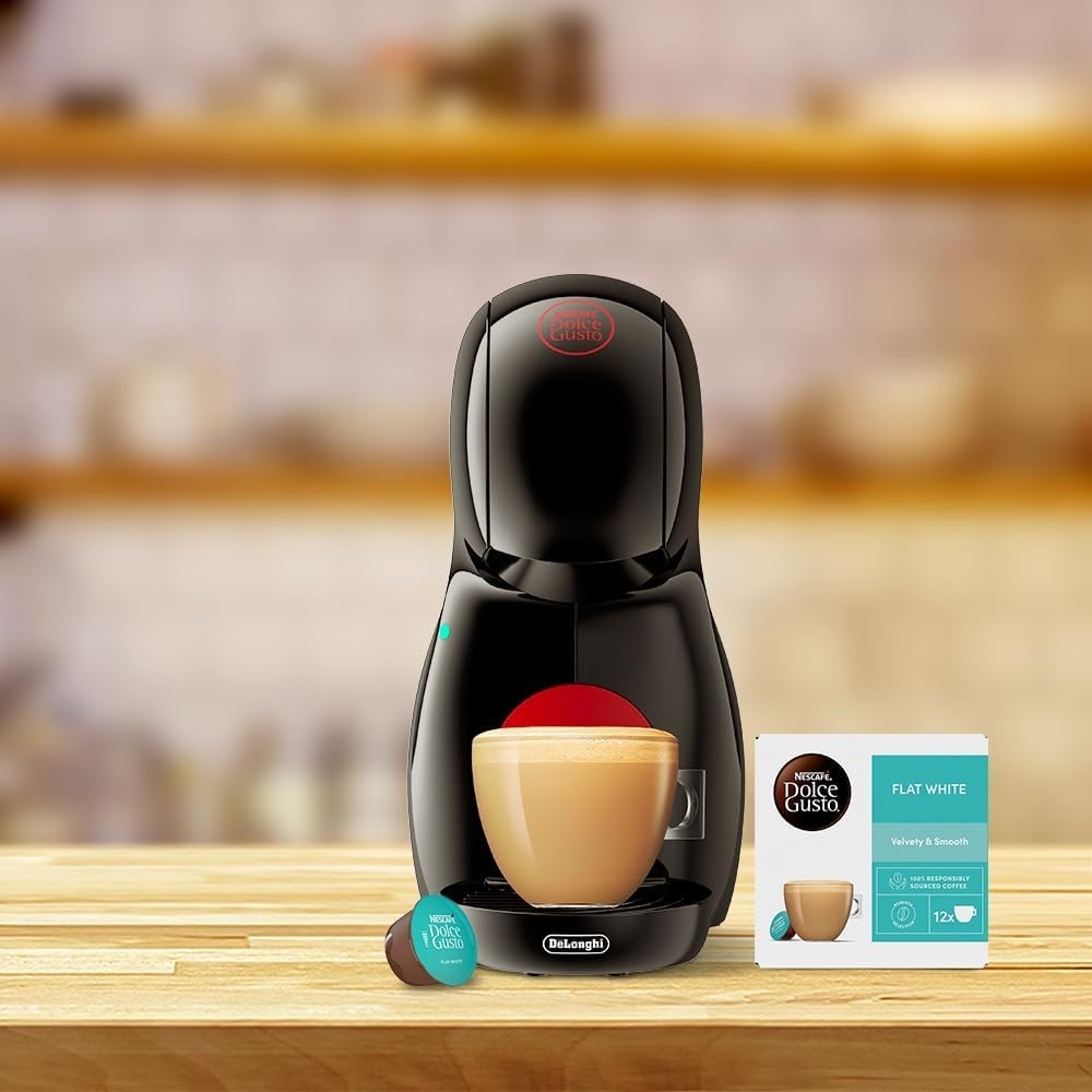 Compact Coffee Pod Machine | 15 Bar Pressure | Hot & Cold Drinks | Auto Shut Off