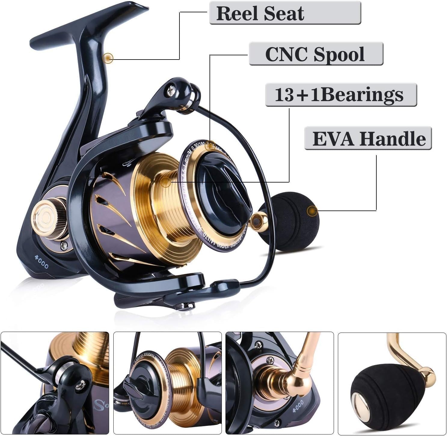 2.1m Carbon Fiber Telescopic Fishing Rod & Reel Combo Travel Kit