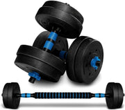 Adjustable Dumbbell Barbell Kettlebell Set Home Gym Free Weights