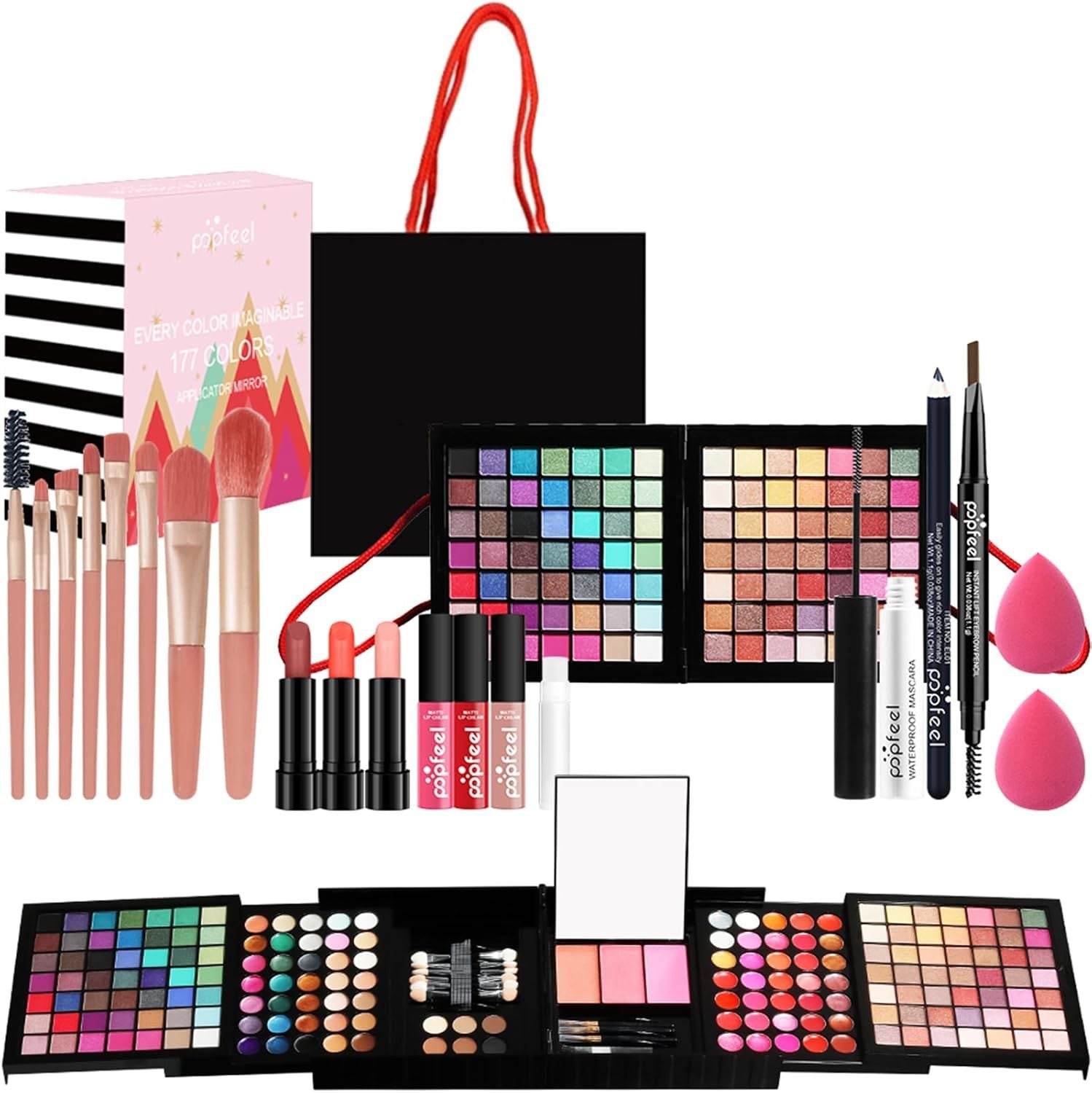 Beauty Advent Calendar 2025 Makeup Gift Set Palette Bag
