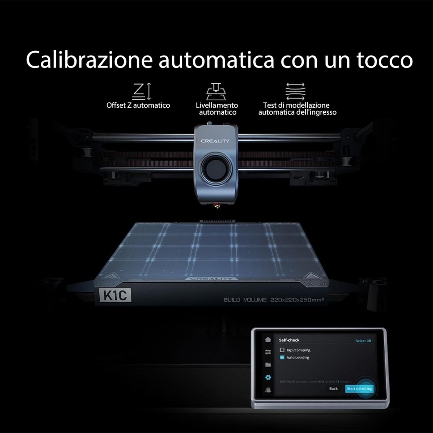 High Speed Enclosed 3D Printer Auto Level Camera Quiet 600mm/s Desktop