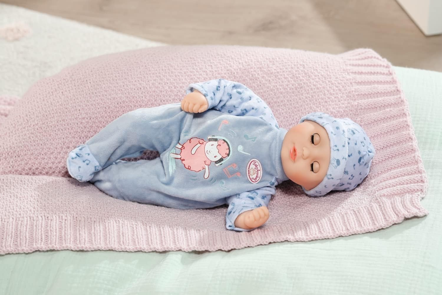 14” Soft Baby Doll Sleeping Eyes Bottle Outfit First Doll