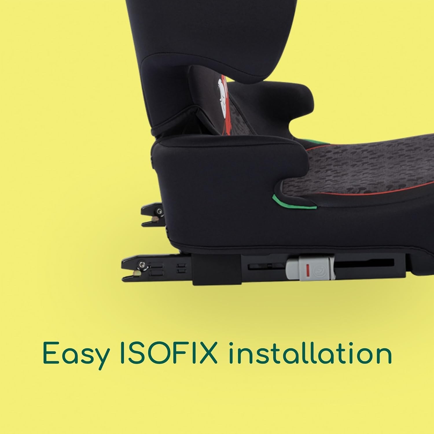 i-Size High Back Booster Car 3–12 Years Foldable Lightweight 100–150cm