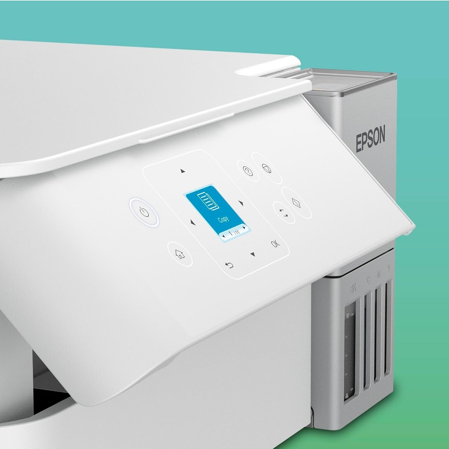 White Wireless EcoTank ET-2956 Inkjet Printer A4 Duplex with 3yr Ink