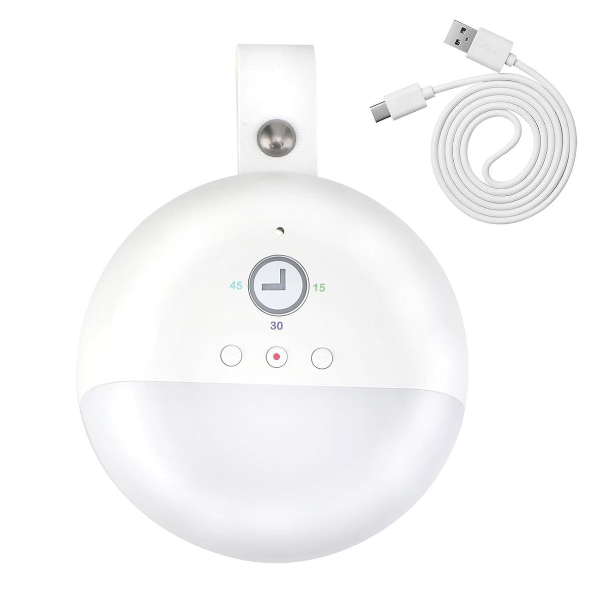 White Noise Machine for Sleep, Night Light & Monitoring, Portable Baby & Adult