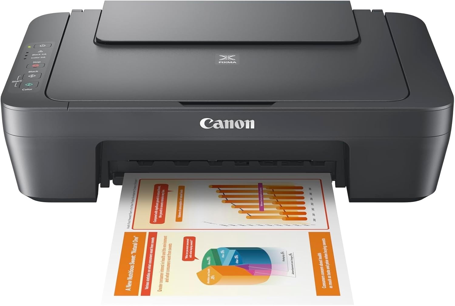 USB Colour Inkjet All-in-One Printer A4 Auto Power On
