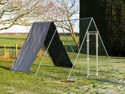 Heavy Duty Walk In Chicken Run 2.5x4m Galvanised Steel Cage