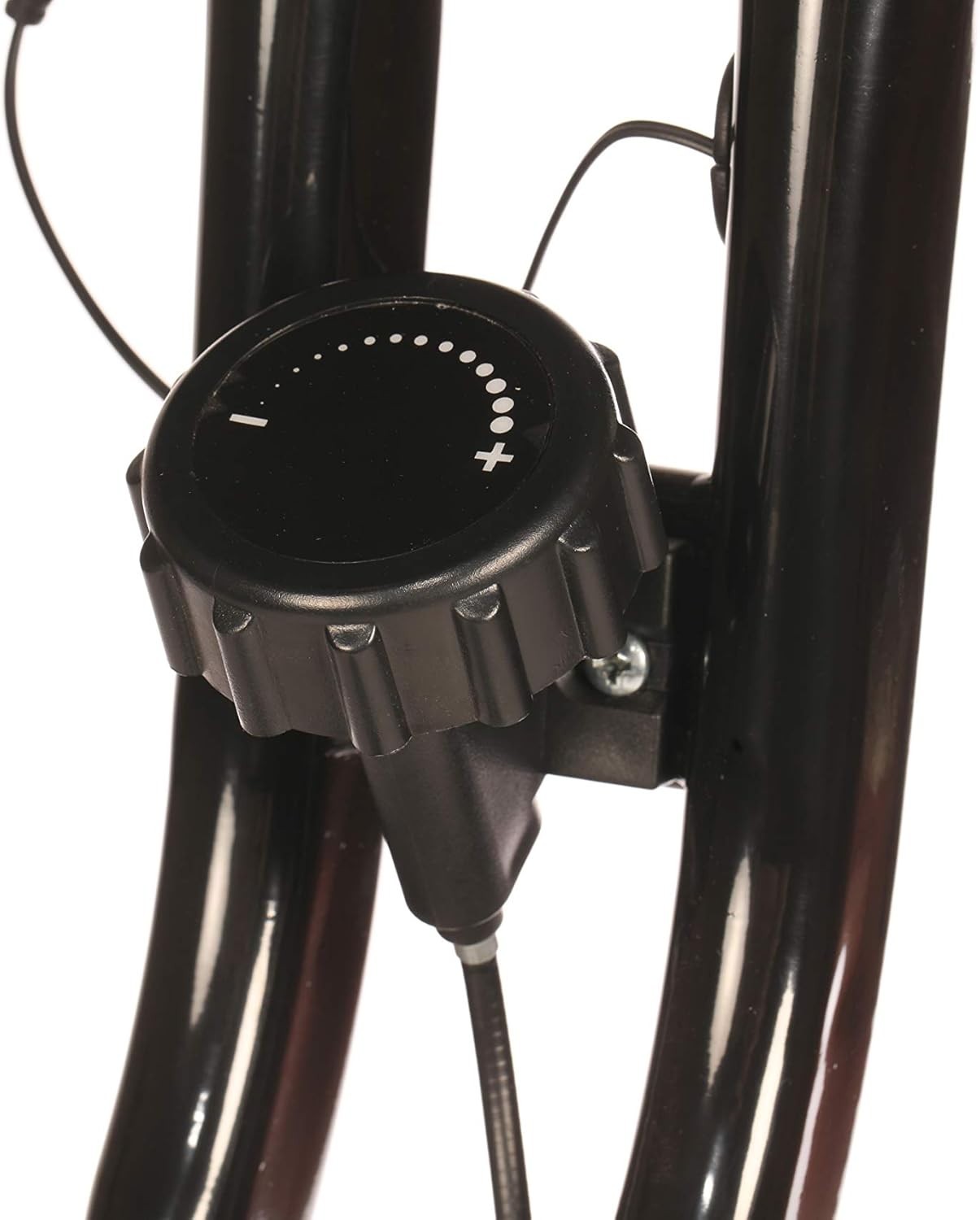 Folding Magnetic Exercise Bike Quiet Upright Home Fitness Cycle with LCD