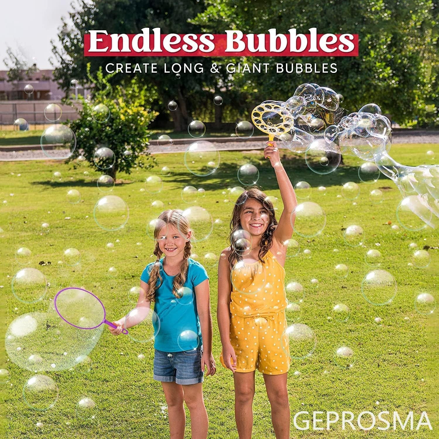 Giant Bubble Wands Kit 55cm Rope 30cm Wands Outdoor Toys