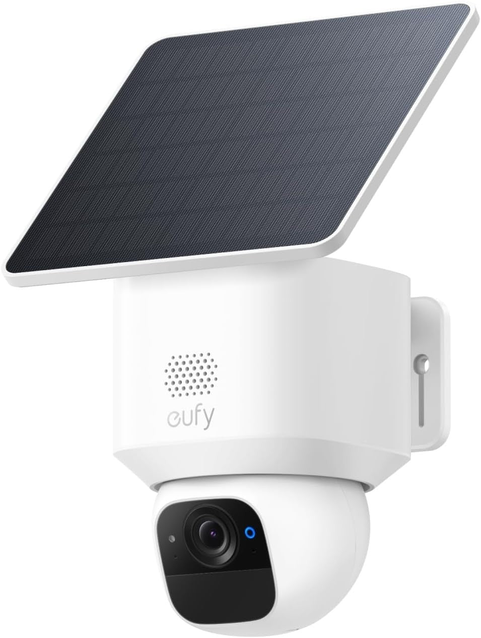 2K Solar Security Camera 360° PTZ AI Tracking Outdoor WiFi No Fee