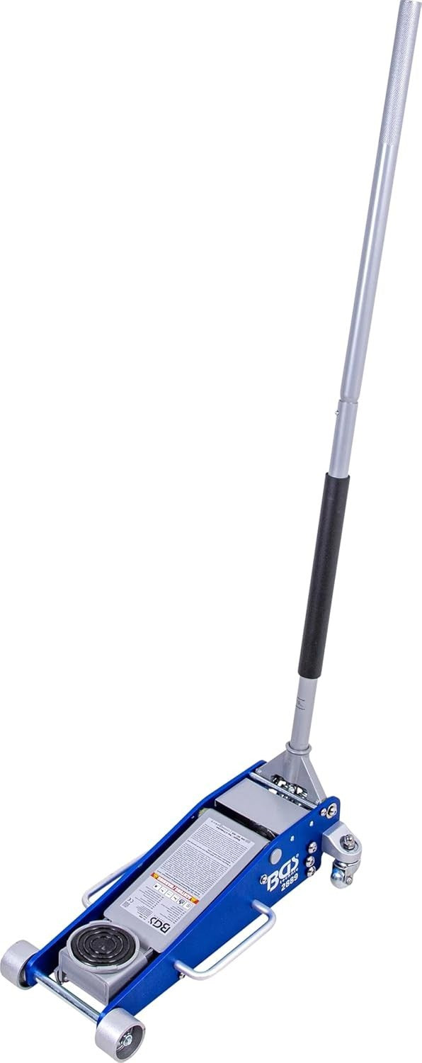 2.5 Ton Aluminium–Steel Floor Jack Dual Piston Low Profile Car Lift 100–460mm