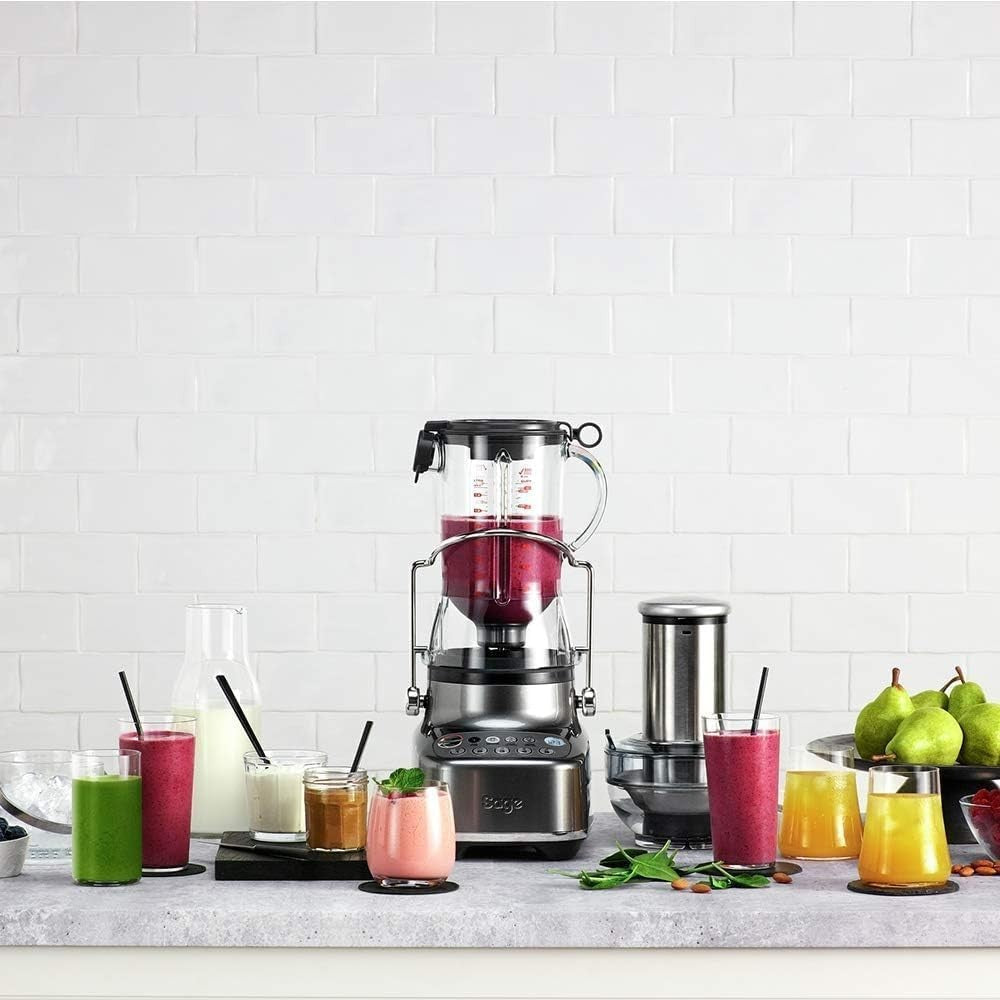 Blender Juicer Combo 88mm Chute Cold Spin 1.5L Jug Space Saving