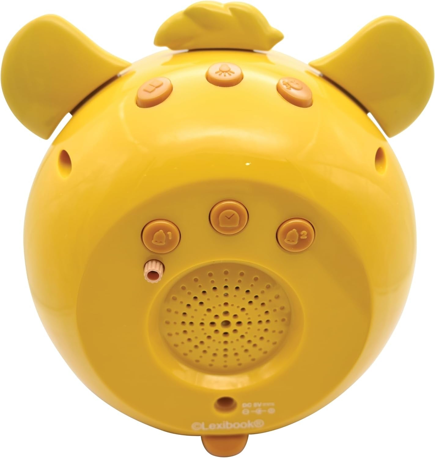 Yellow Kids Sleep Alarm Clock Night Light Dawn Simulator Dual Time Display