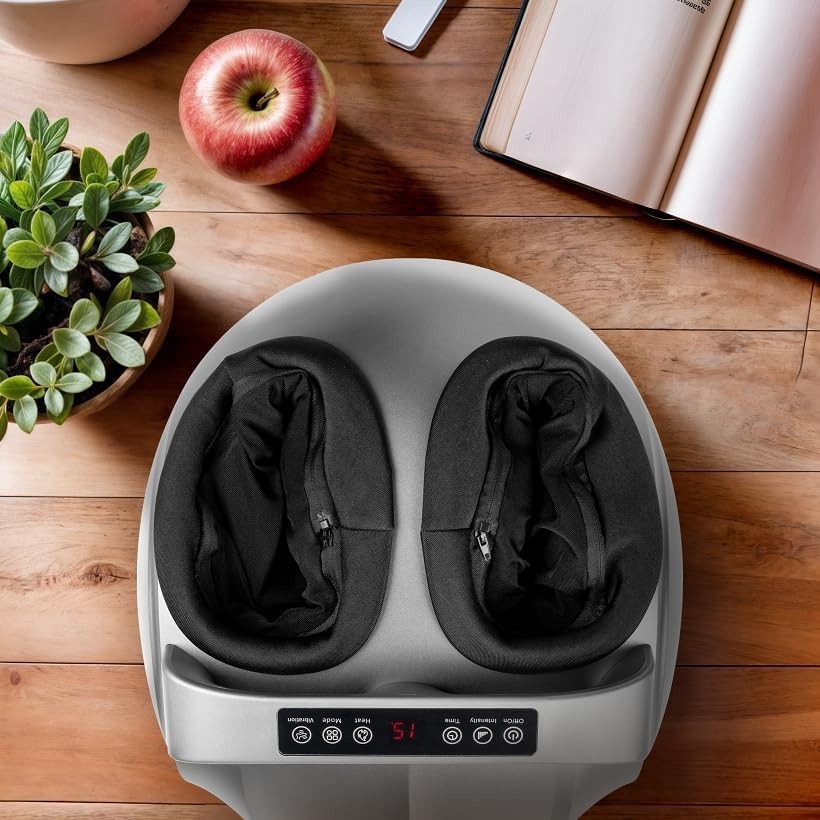 360° Shiatsu Foot Massager with Heat & Pressure Therapy | Pain Relief