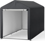 Bike Storage Shed 5x7ft Waterproof Portable Outdoor Garage Motorbike Shelter