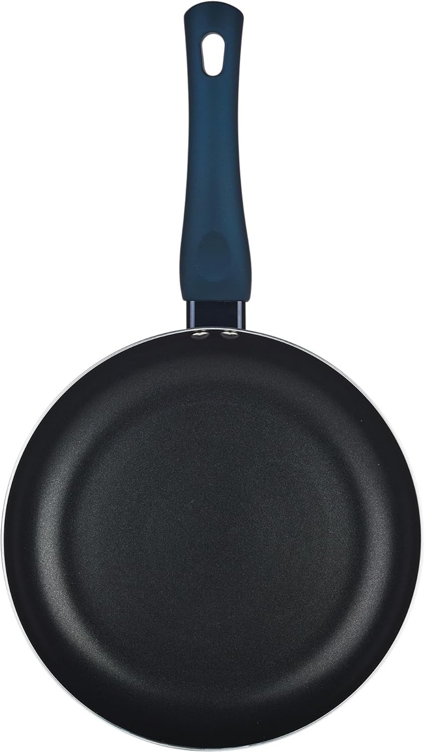 8Pcs Aquamarine Non Stick Cookware Set Induction Pots Pans Kitchen Tool Set