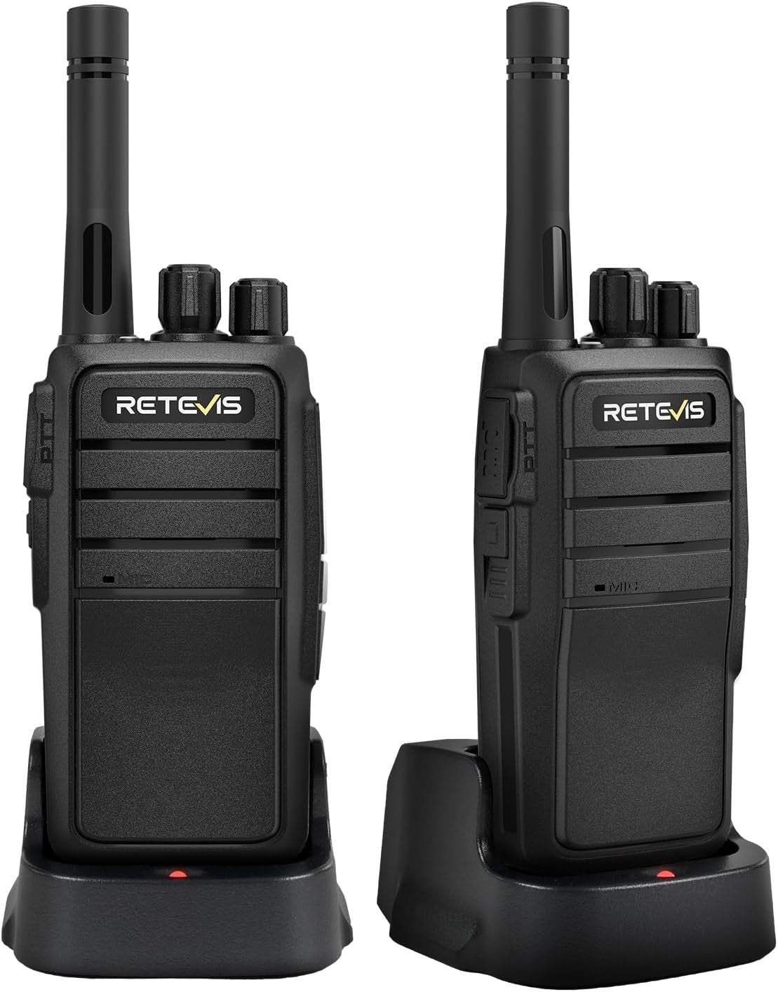 Walkie Talkies 2 Pack Long Range Rechargeable VOX Two Way Radio