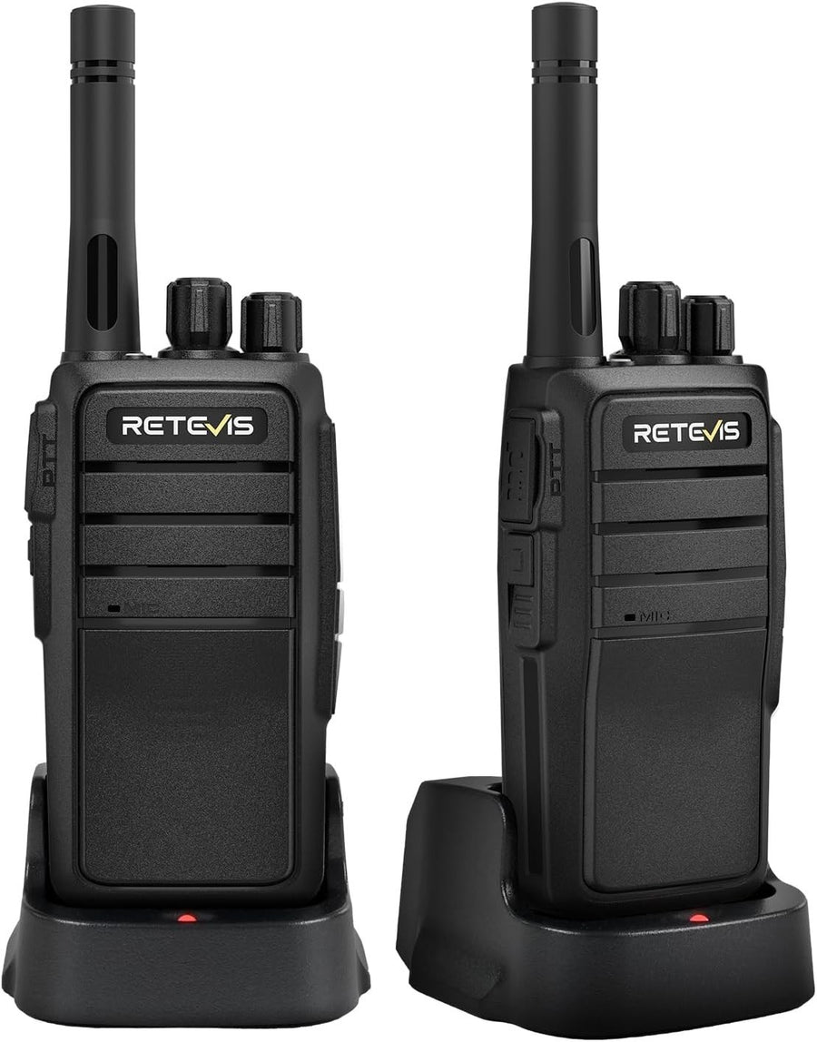 Walkie Talkies 2 Pack Long Range Rechargeable VOX Two Way Radio