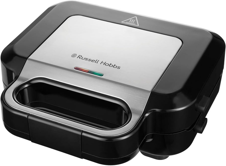 3-in-1 Sandwich Maker, Waffle, Panini & Grill with Removable Plates
