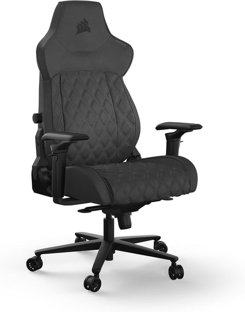 Premium Fabric Gaming Chair Wide Seat 5D Armrests 160° Recline