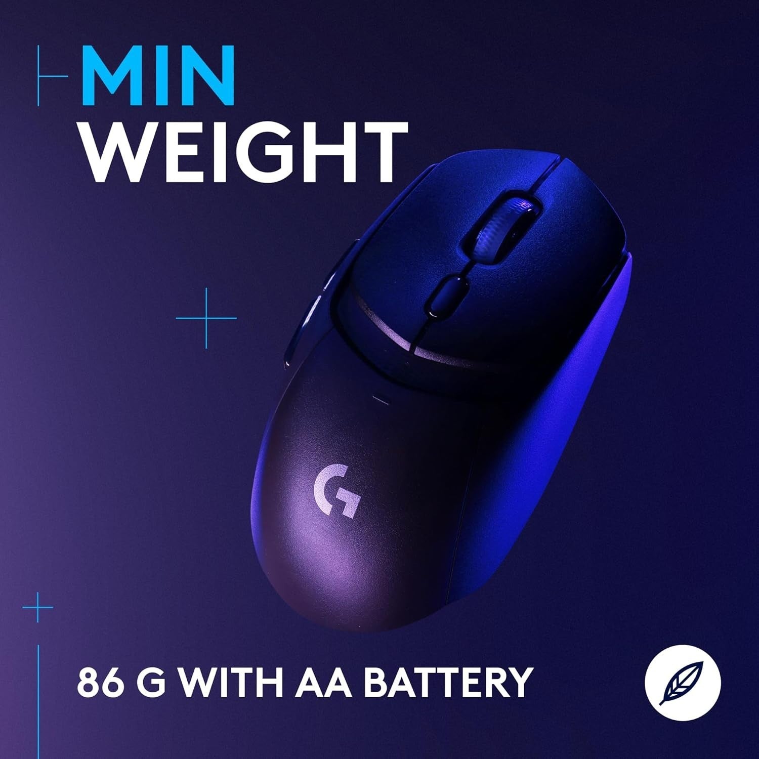 Wireless Gaming Mouse 25000DPI Ultra Lightweight 6 Button 300Hr Battery PC