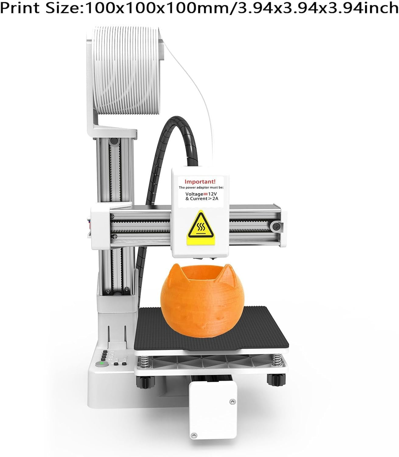 Mini 3D Printer for Beginners Fast Heating Compact FDM DIY Machine