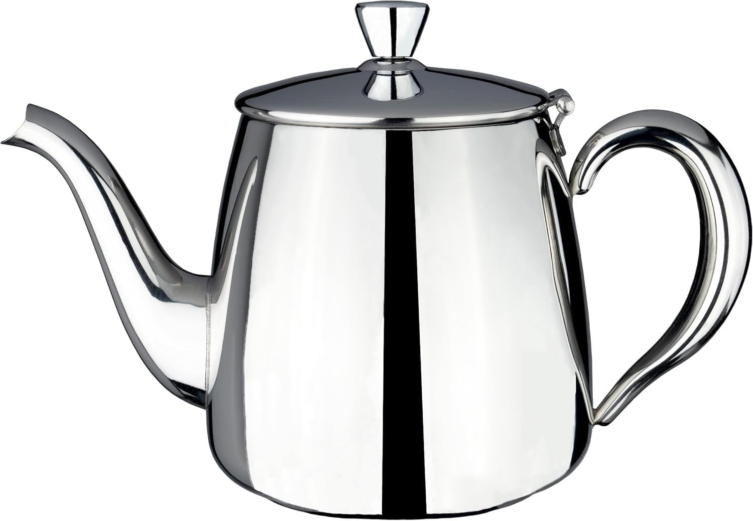 Stainless Steel Teapot 35oz Mirror Polished Tea Pot Cool Touch Handle
