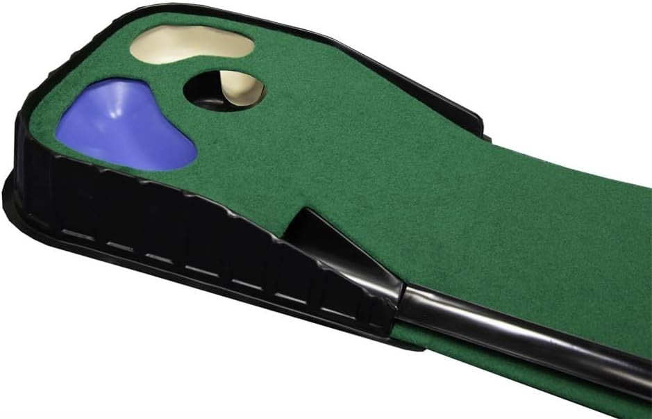 Golf Putting Mat Indoor Practice Green Hazard Trainer Bunker Ramp Targets