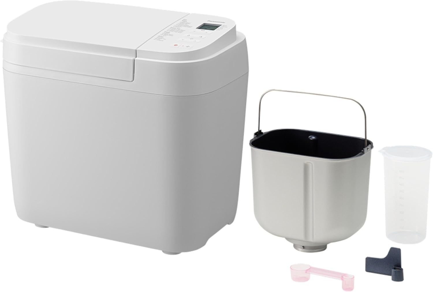 Automatic Bread Maker 21 Programs Gluten-Free Dual Sensors White 600g