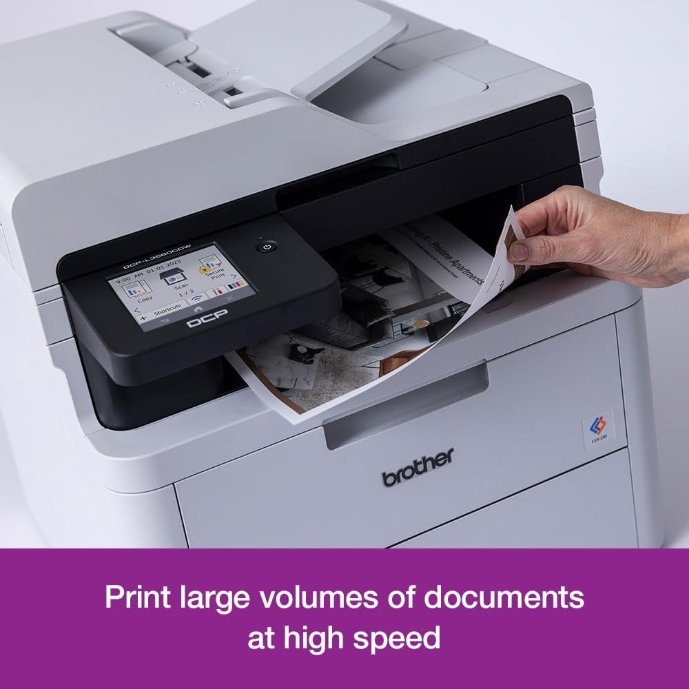 A4 Colour Wireless Laser Printer | 3-in-1 | 18ppm | Grey