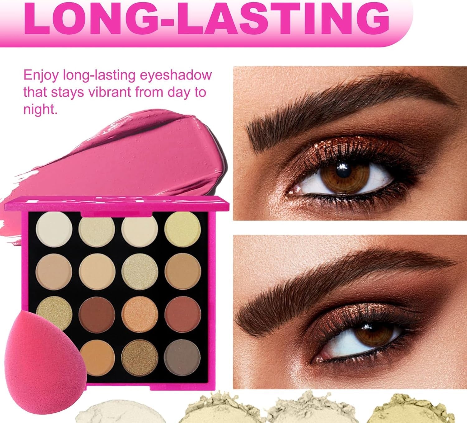 All In One Makeup Gift Set Eyeshadow Lipstick Travel Kit