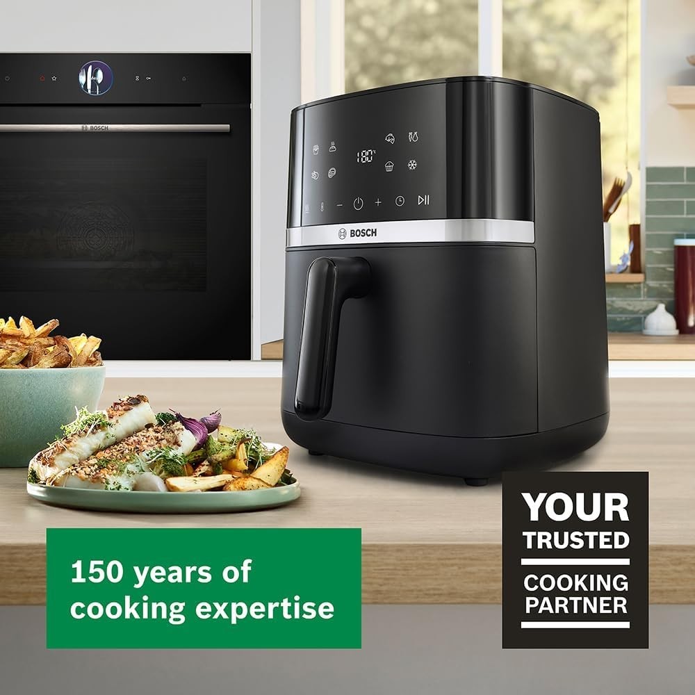 6.1L XL Air Fryer 9in1 Dual Heating Grill Set Defrost Keep Warm