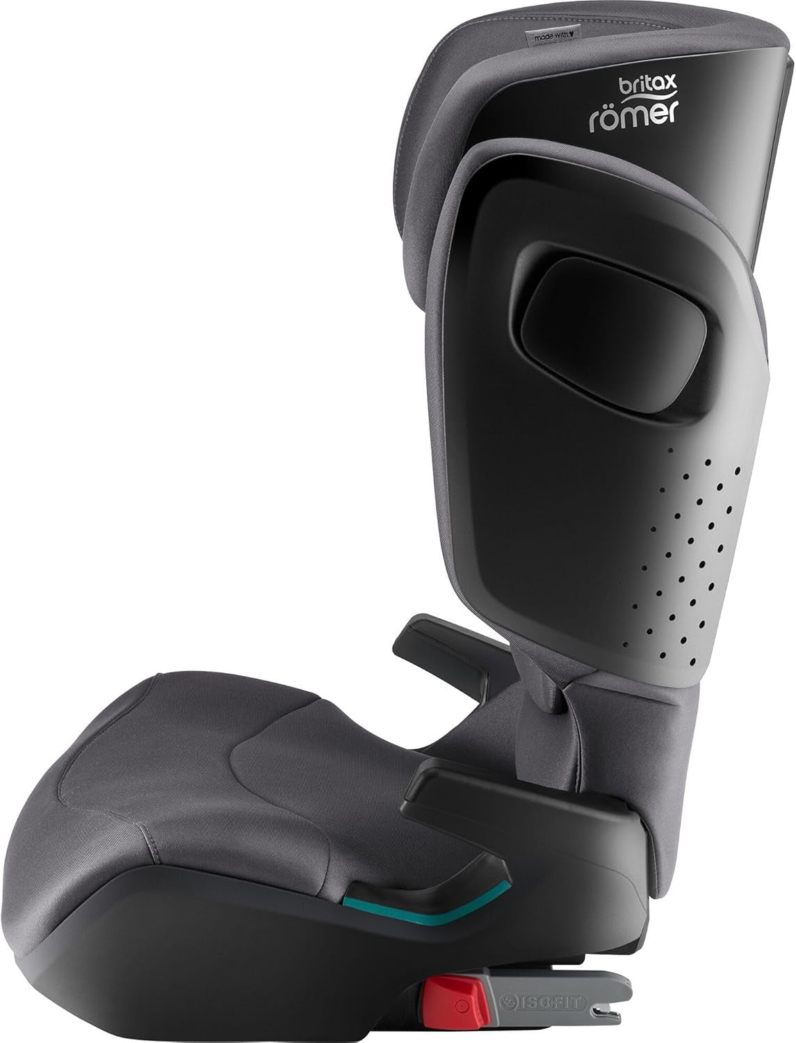 i-Size Highback Booster Seat 100–150cm Adjustable Headrest Side Protection
