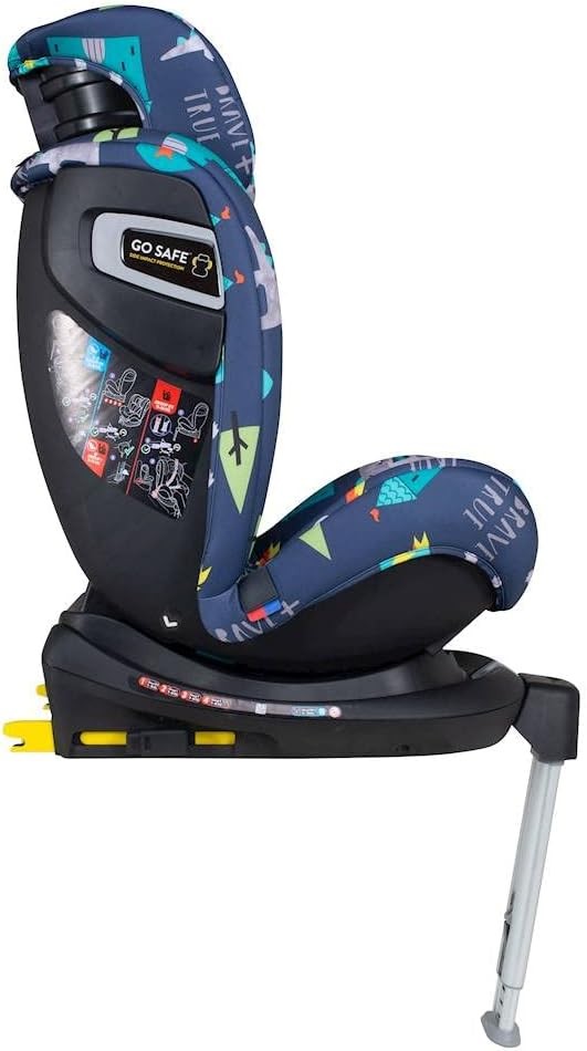 360° Swivel Spin Car Seat ISOFIX i-Size 0–12 Years 0–36kg All Stages