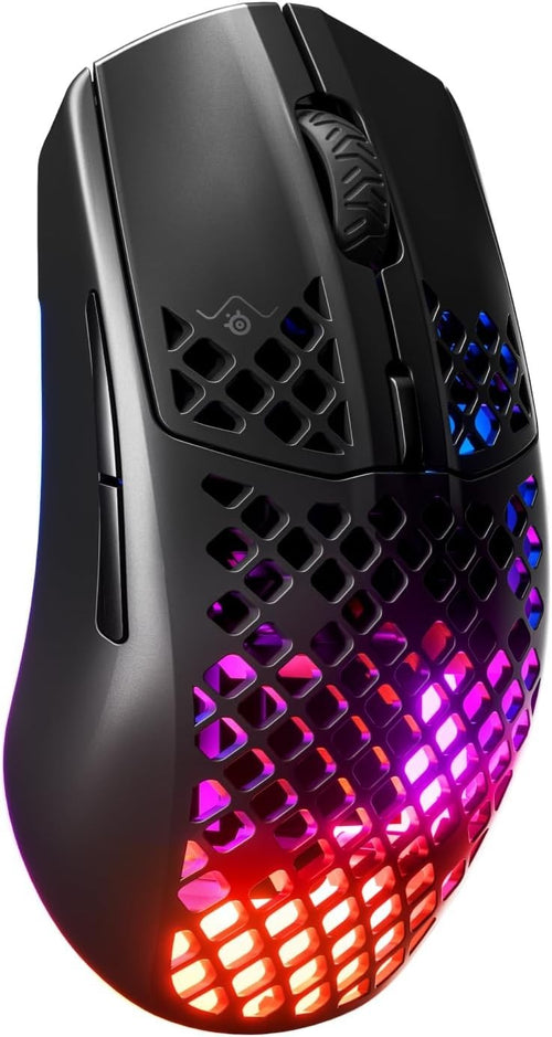 Wireless Gaming Mouse Ultra Lightweight RGB 18000 DPI Bluetooth 2.4G PC