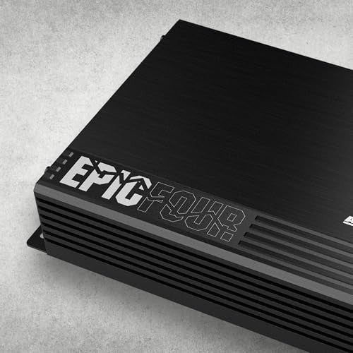 EPICFOUR 800W 4-Channel Car Amplifier Class-D Full-Range Subwoofer
