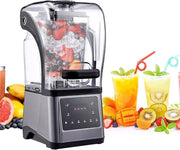 High Power Slush Machine Ice Blender 1500W Silent Smoothie Cocktail Maker