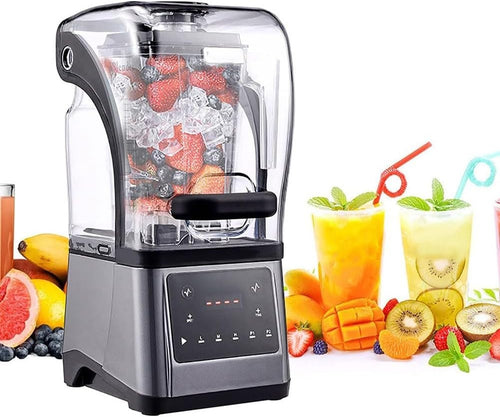 High Power Slush Machine Ice Blender 1500W Silent Smoothie Cocktail Maker