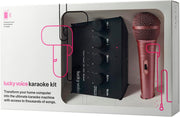 Lucky Voice Karaoke Machine Bluetooth 10,000 Songs Adults Kids Rose