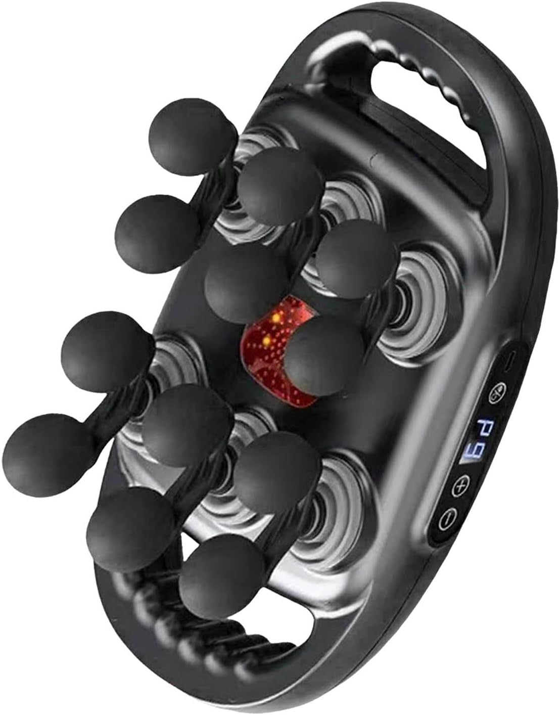 Deep Tissue Massage Gun Handheld Body Massager 12 Heads 9 Speeds Pain Relief