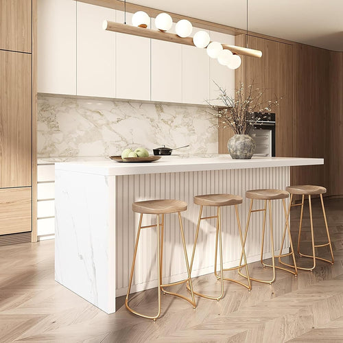 183cm White Kitchen Island with Marble Effect Top, 3 Drawers & 8 Storage Shelves