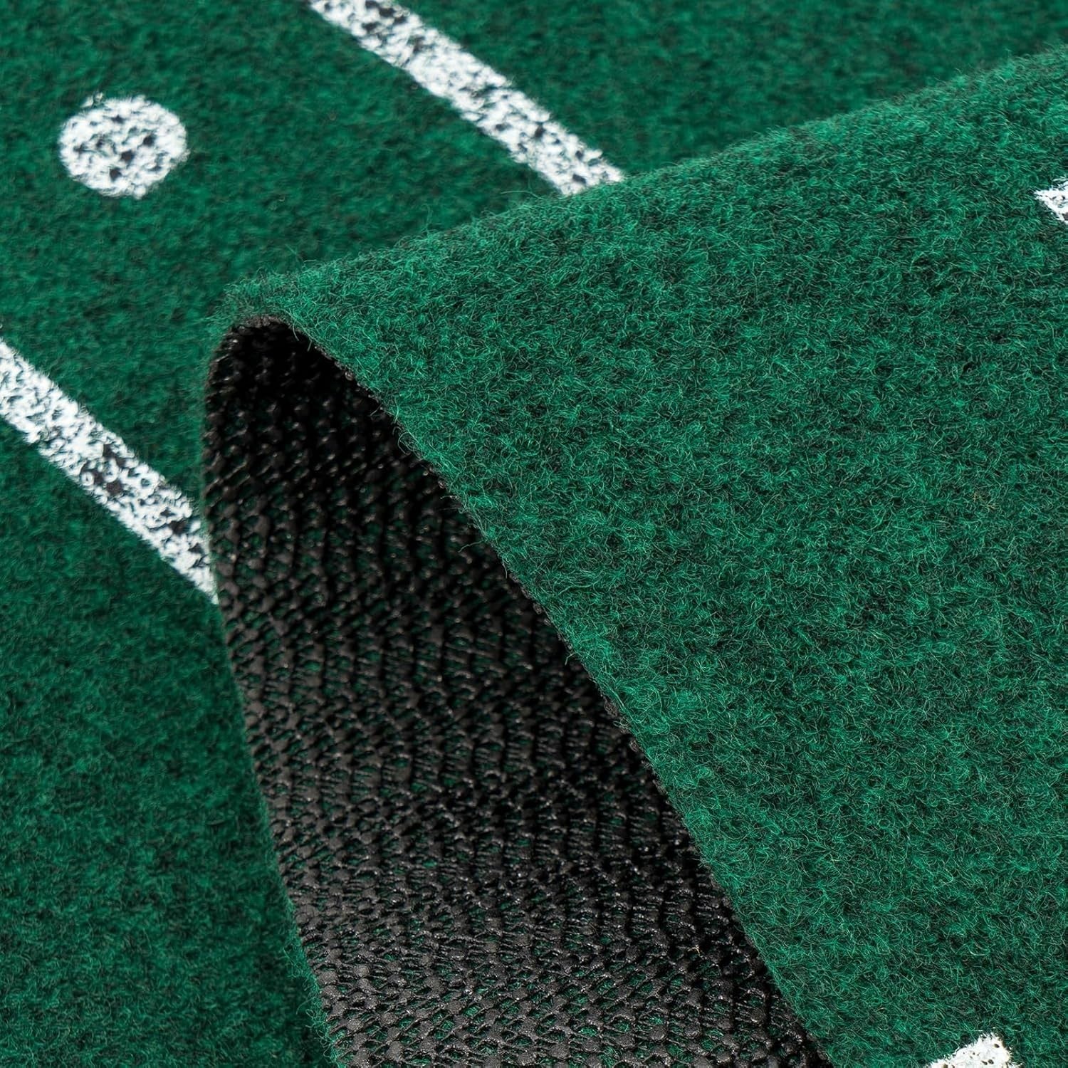 Golf Putting Mat Indoor Outdoor Training Set w/ Ball Return & Putting Cup
